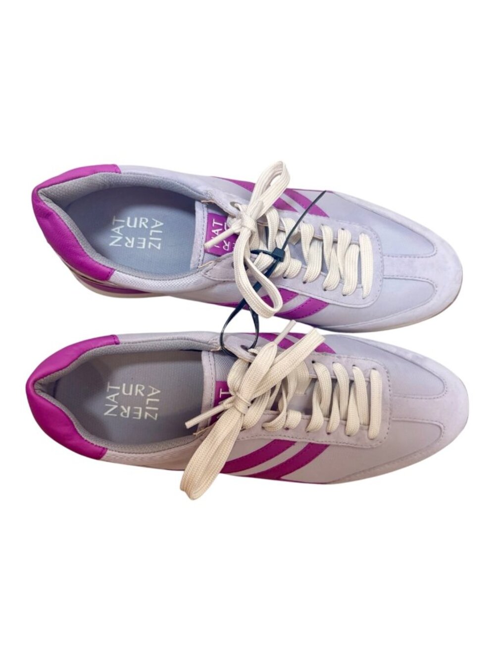 Naturalizer Lavender Purple Lorena Lace Up Sneakers Size 8.5M
